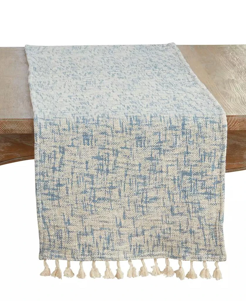 Saro Lifestyle Crosshatch Table Runner
