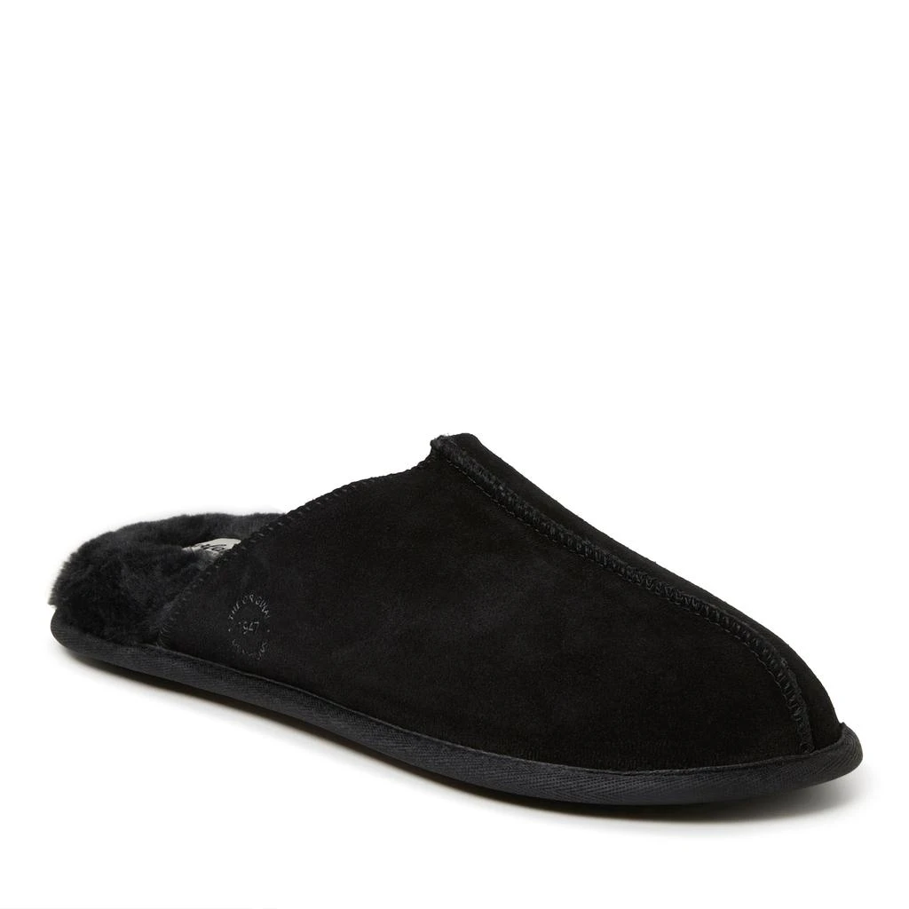 Dear Foams Men's Bradford Genuine Suede Closed Toe Scuff 1