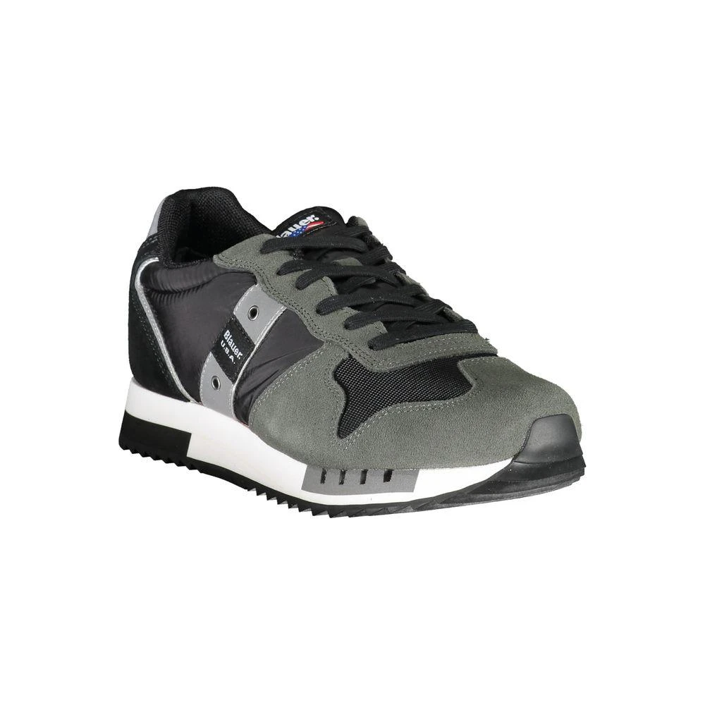 Blauer Polyester Men's Sneaker 2