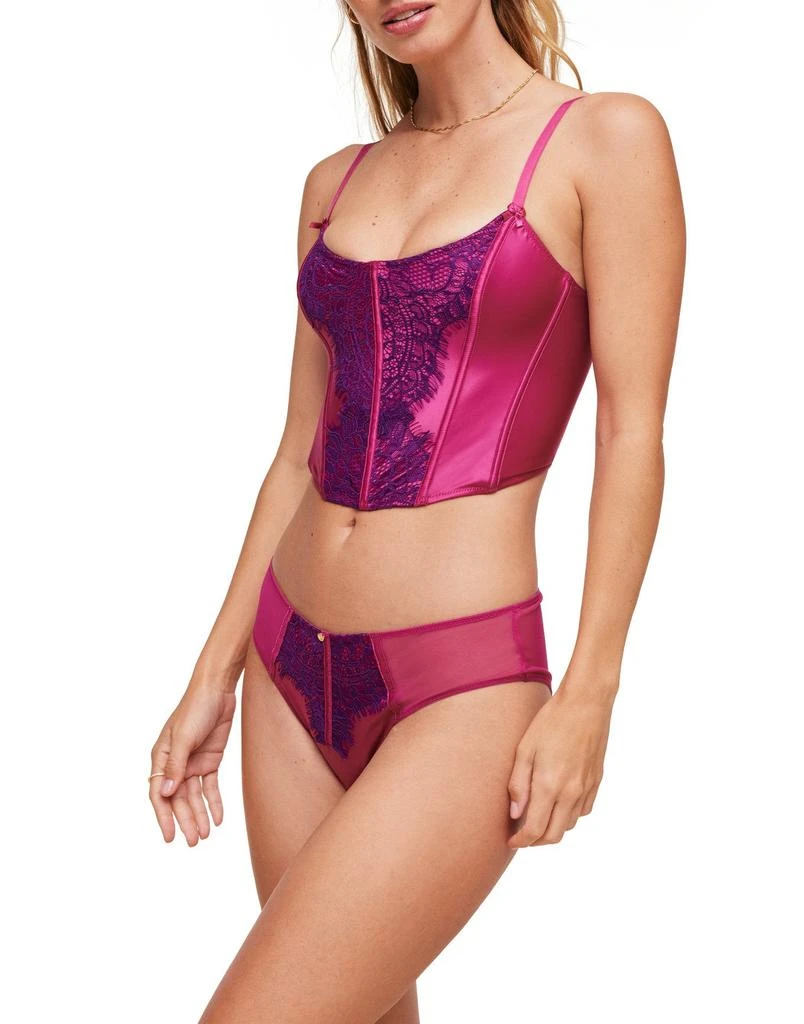 Adore Me Geneviève Women's Cropped Corset & Panty Set 1