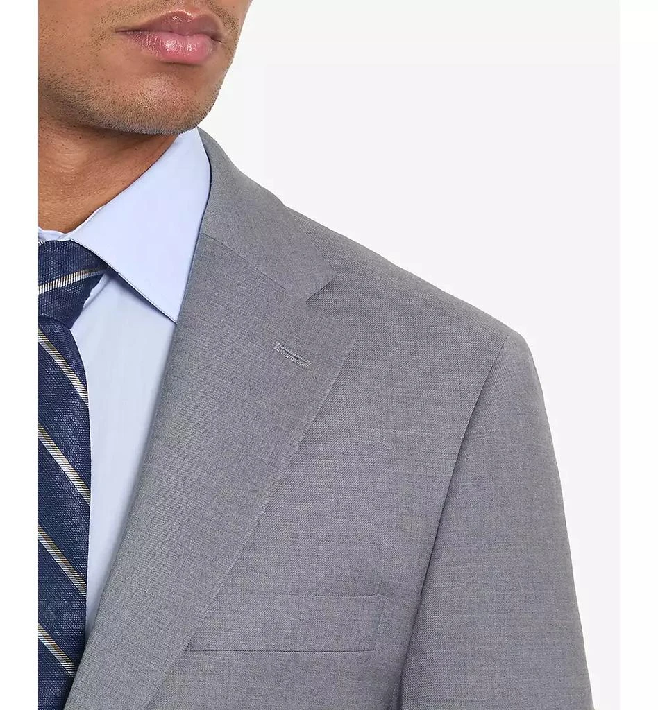 Tommy Hilfiger Men's Solid Pearl Grey Suit Jacket 4