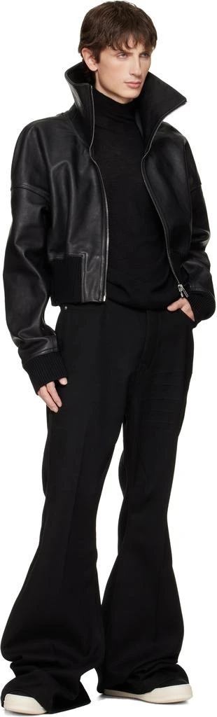 Rick Owens Black Concordians Minimal Vintage Sneaks Sneakers 5