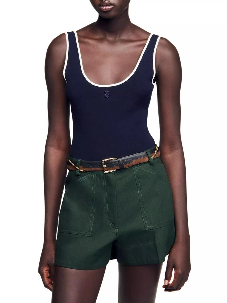 Sandro Knit Bodysuit 2