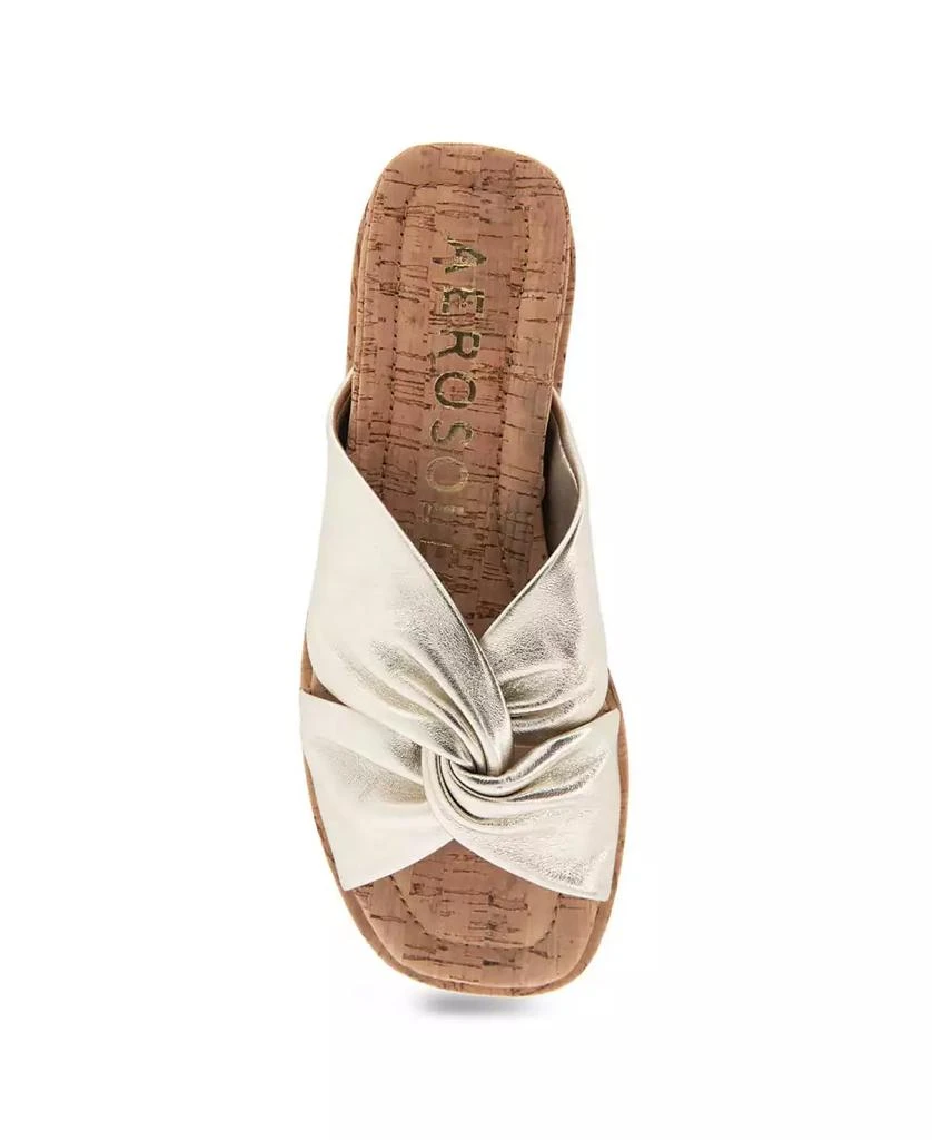 Aerosoles Women's Brady Short Wedge Slides 4