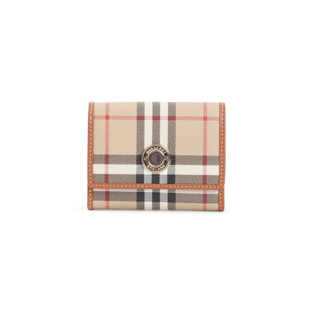 Burberry Burberry Small Check-Pattern Tri-Fold Wallet 1