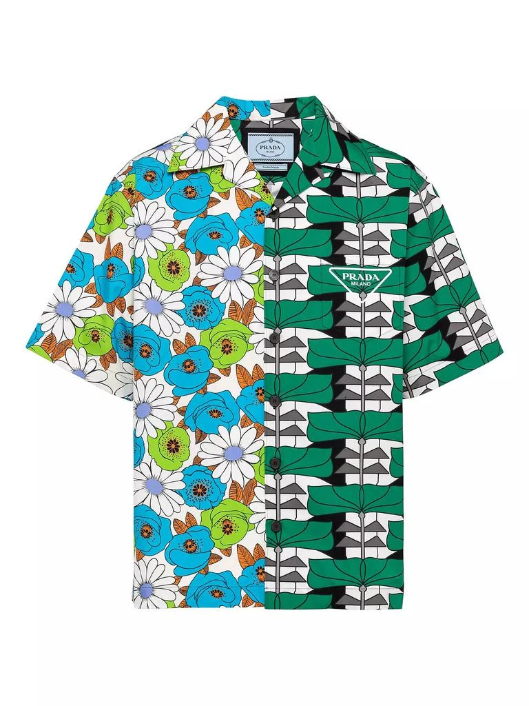 Prada Double Match Heavy Cotton Shirt 1