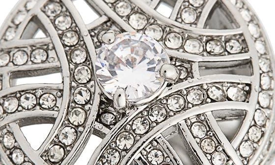 Covet Pavé Deco Woven Ring 3