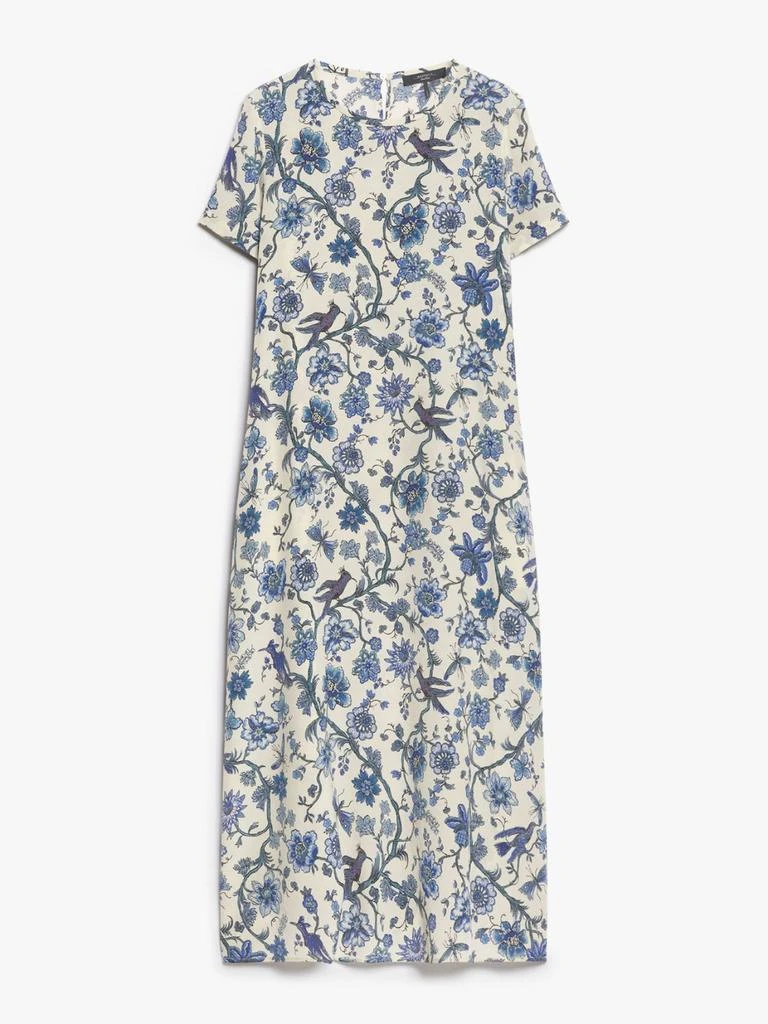 Weekend Max Mara Printed silk t-shirt dress 4
