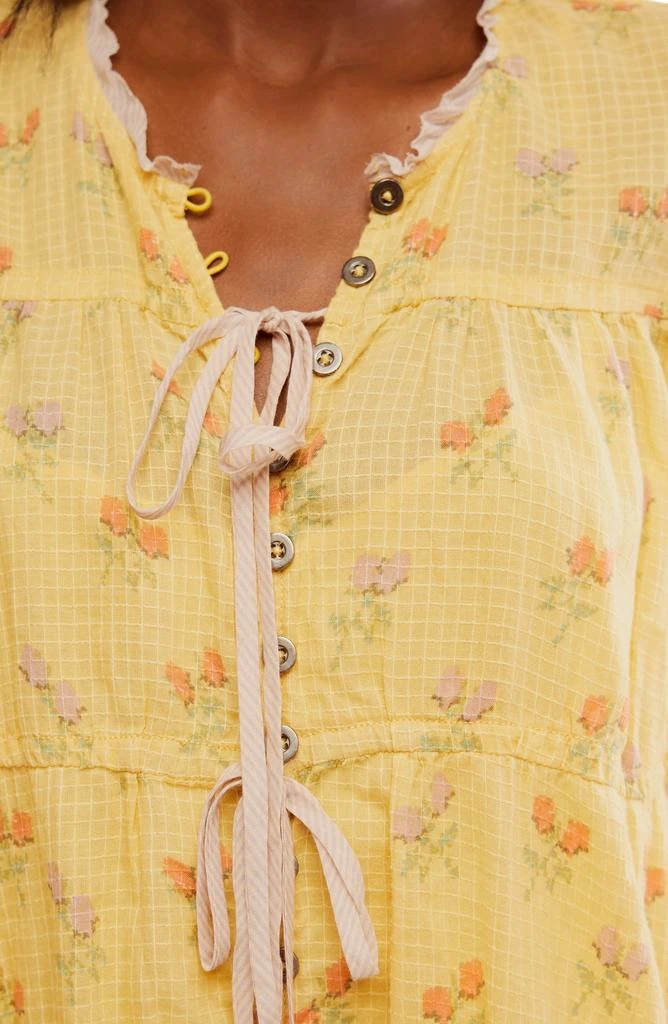 Free People Sundown Print Tunic Dress 4