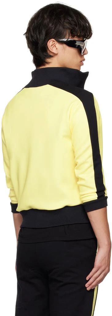 Alled-Martinez Black & Yellow Paneled Track Jacket 3
