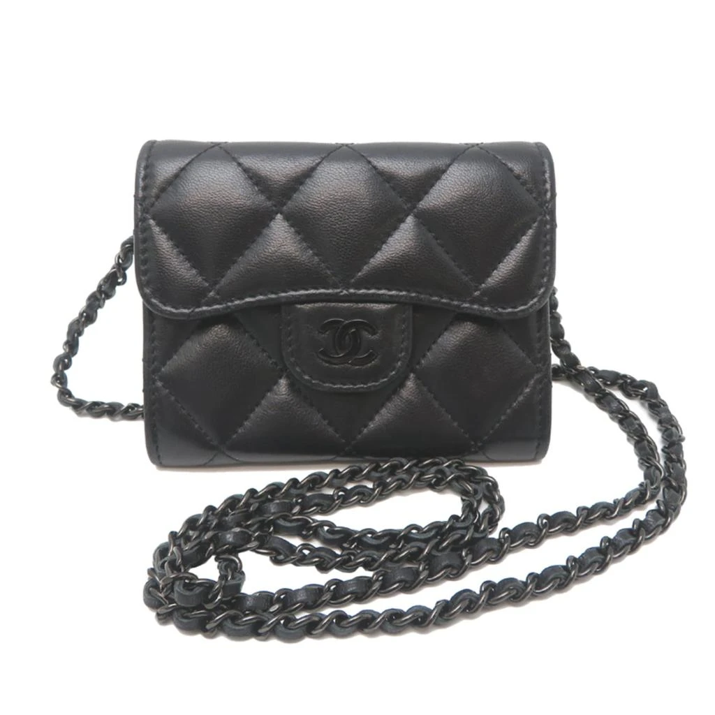 Chanel Matelasse Leather Chain/Shoulder Wallet (Pre-Owned)