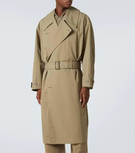 Lemaire Tibetan cotton-blend trench coat 3