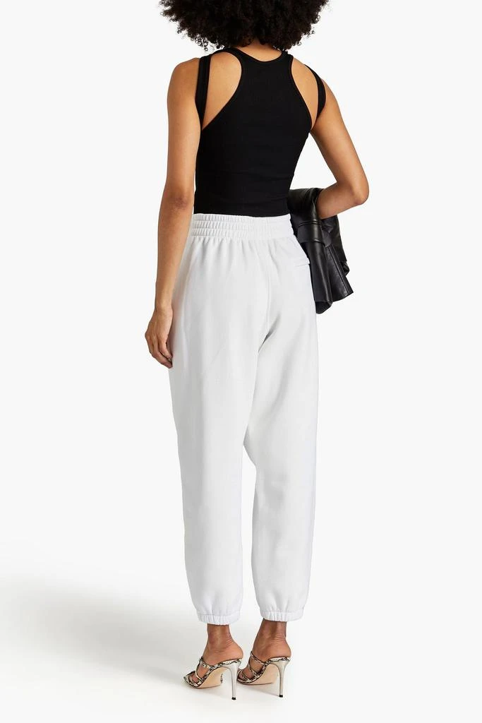 ALEXANDERWANG.T Printed cotton-blend jersey track pants 3