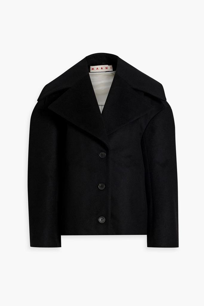 ブルゾン Marni Double-Breasted Jacket With Belted Waist Marni Double-Breasted Jacket With Belted Waist - Jackets