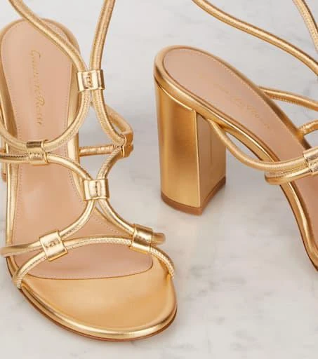Gianvito Rossi 85 leather sandals 5