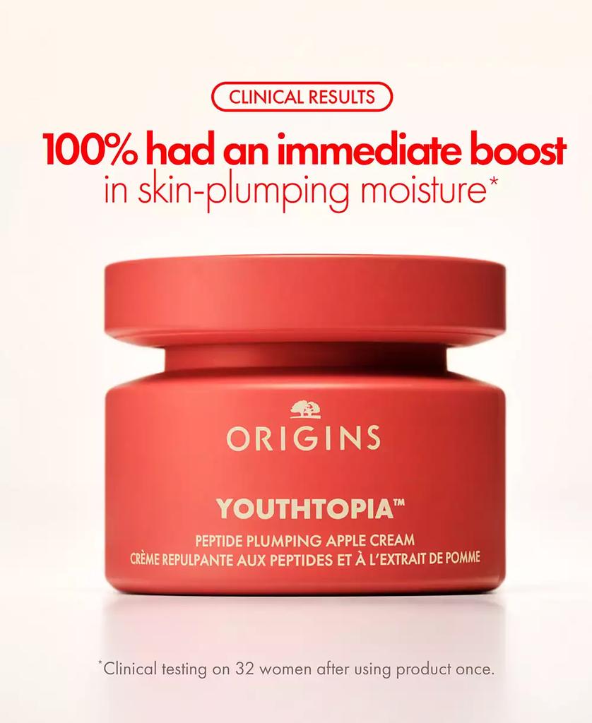 Origins YOUTHTOPIA™ Plumping Apple Face Moisturizer with Peptides, 1.7 oz