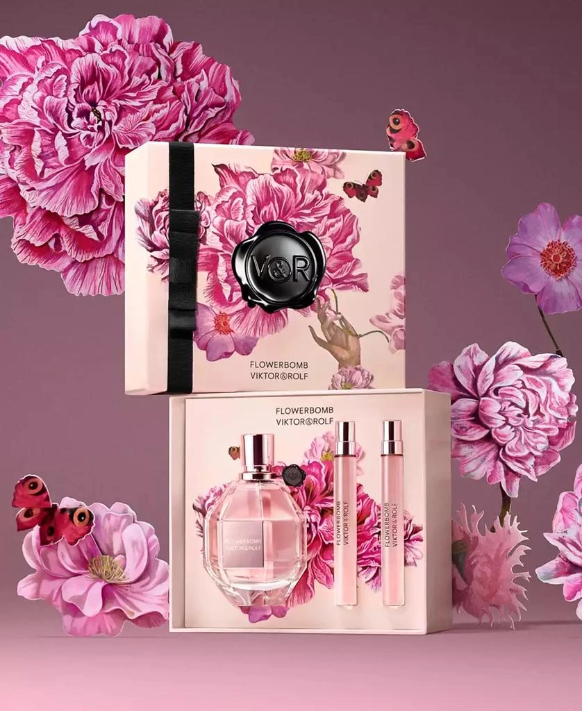 Viktor & Rolf 3-Pc. Flowerbomb Eau de Parfum 3