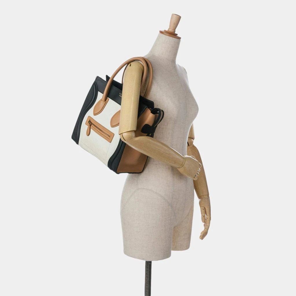 Celine Celine Multicolor Micro Tricolor Luggage Tote 17