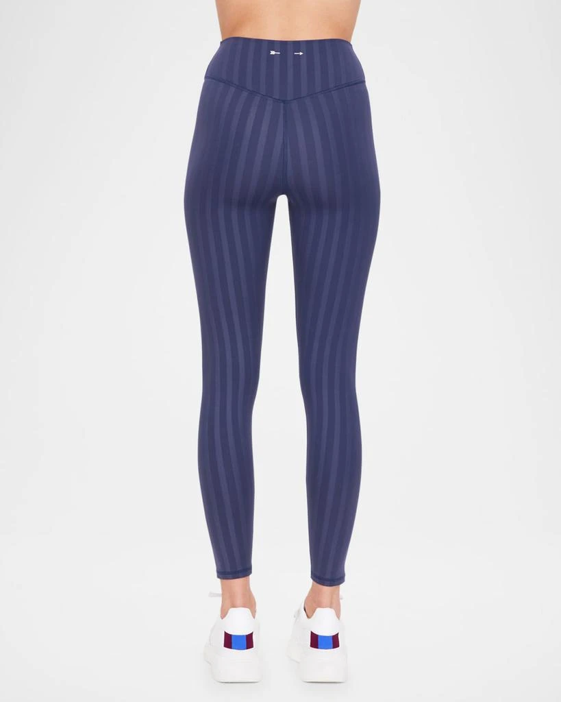 The Upside Wilde Striped High-Rise Midi Leggings 3