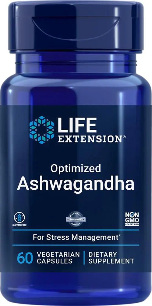 Life Extension Life Extension Optimized Ashwagandha (60 vegetarian capsules)