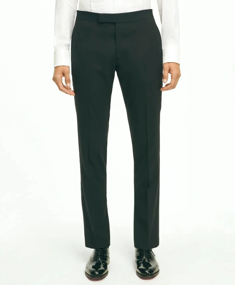 Brooks Brothers Brooks Brothers Explorer Collection Classic Fit Wool Tuxedo Pants 1