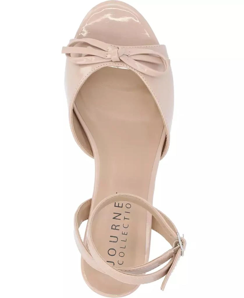 Journee Collection Women's Jennifer Ankle Strap Sandals 4