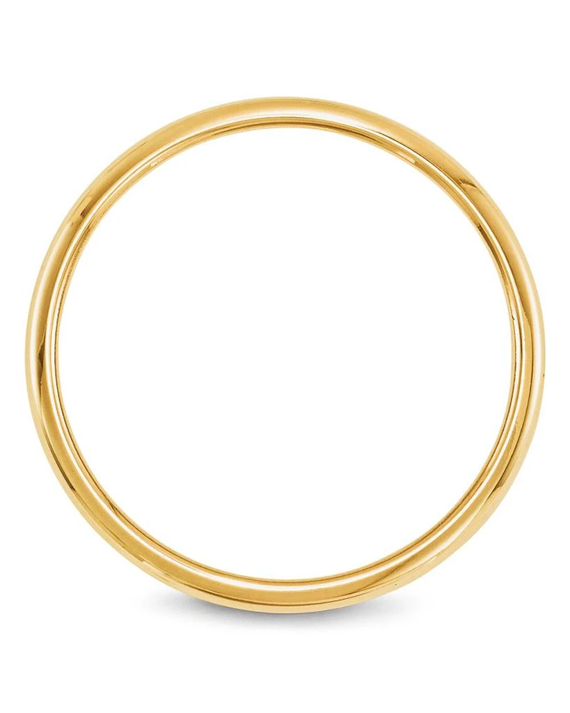 Bloomingdale
s Men
s 2mm Half Round Band Ring in 14K Yellow Gold or 14K White Gold 3