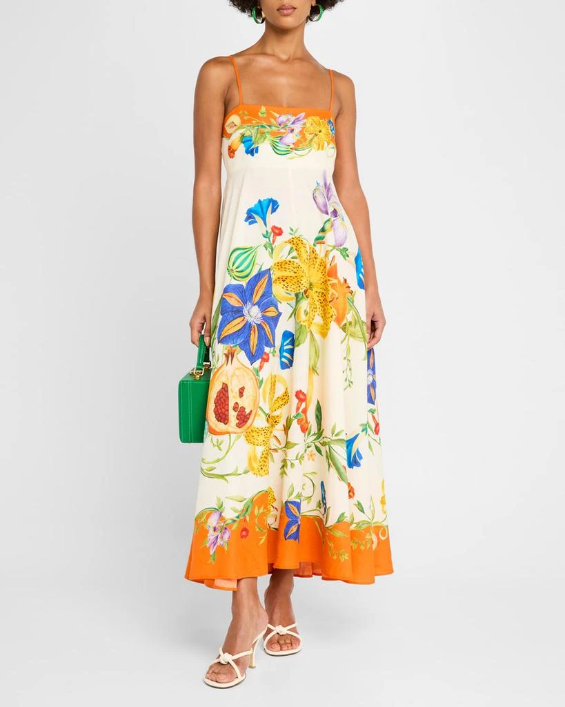 ALEMAIS Flores Maxi Dress 2