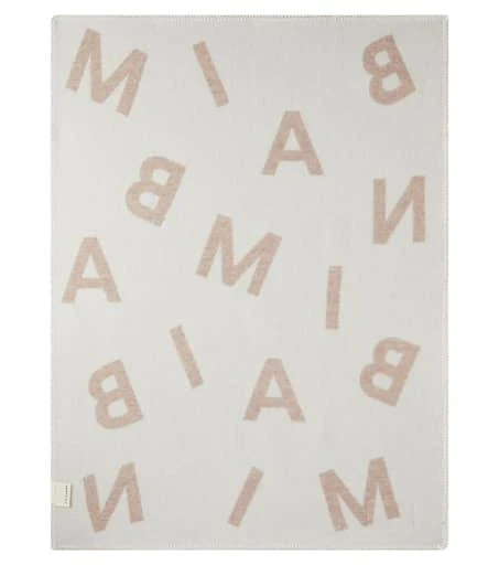 Binibamba Baby logo wool blanket 2