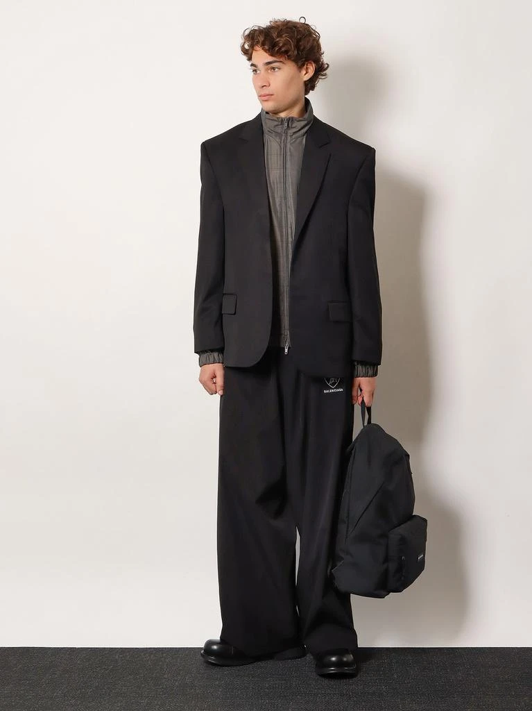 Balenciaga Wool blazer with modal insert 2