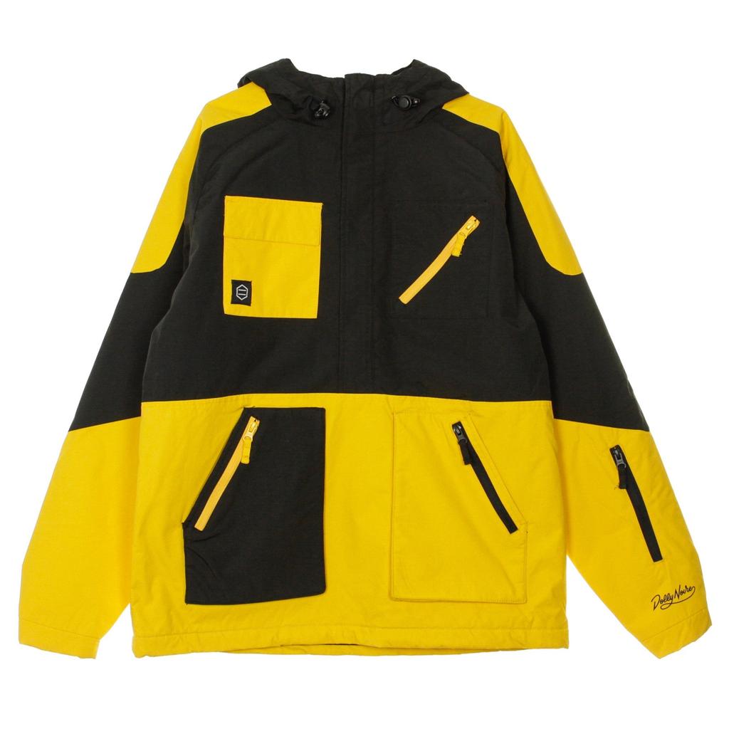 DOLLY NOIRE Men's Jacket Bane Black/yellow
