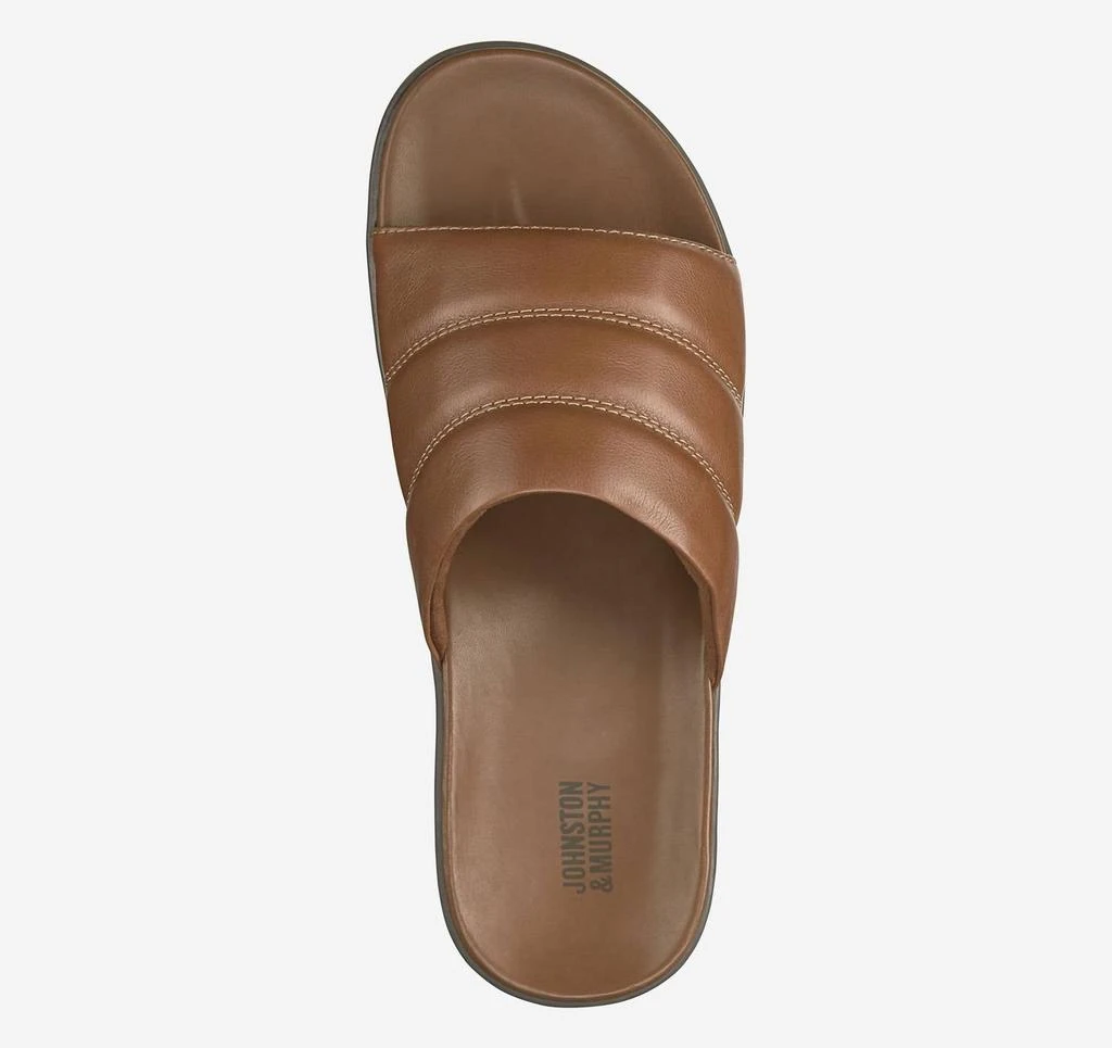 Johnston & Murphy Men's Branson Slide In Tan Full Grain 2