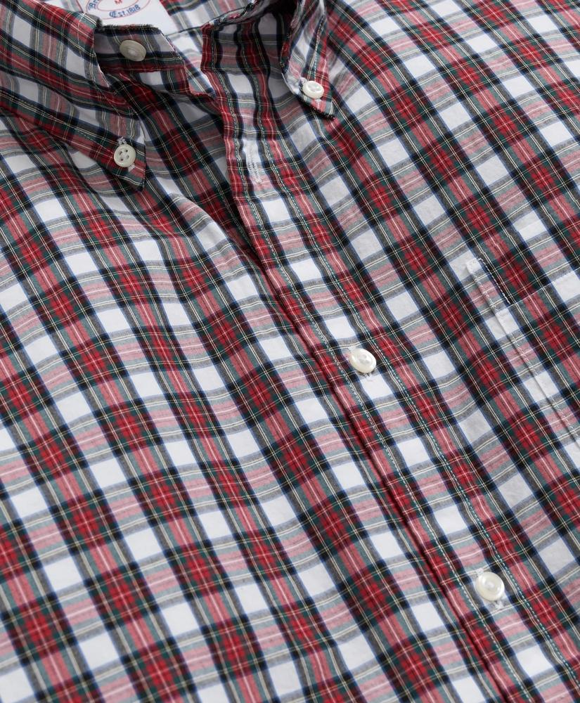 Brooks Brothers Friday Shirt, Poplin Tartan