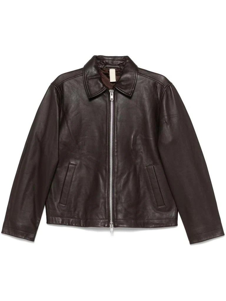 Sunflower Sunflower Short Leather Jacket Clothing 1