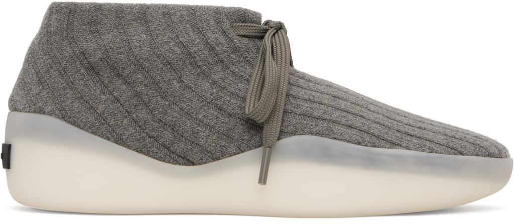 Fear of god Gray Knit Sneakers