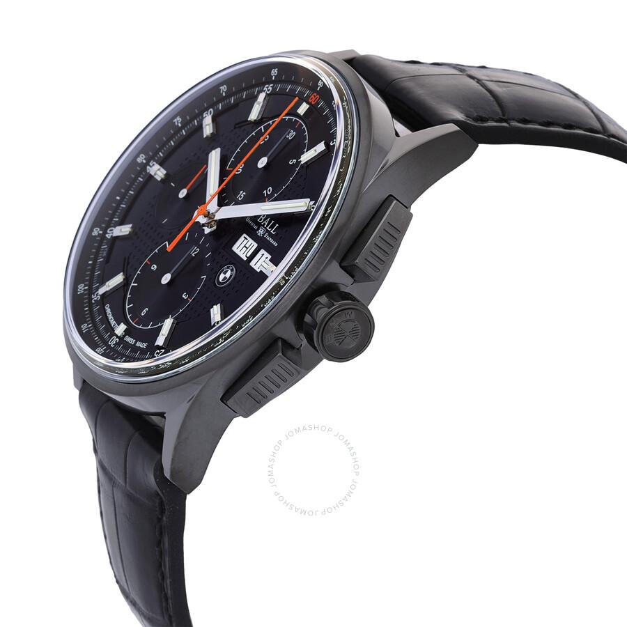 Ball BMW Chronograph Automatic Black Dial Men's Watch CM3010C-LL1CJ-BK