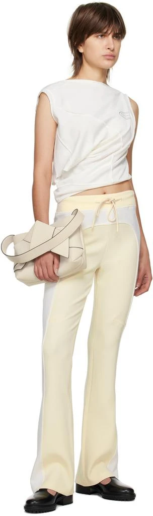 TheOpen Product Off-White Paneled Lounge Pants 4