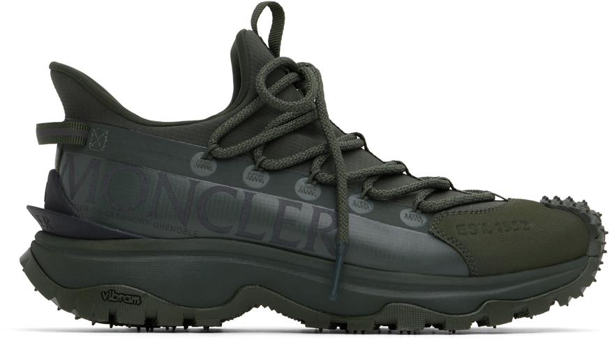 Moncler Green Trailgrip Lite 2 Sneakers - Casual Shoes