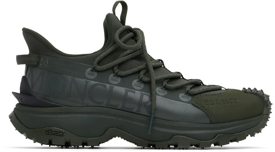 Moncler Green Trailgrip Lite 2 Sneakers - Casual Shoes  display picture 3