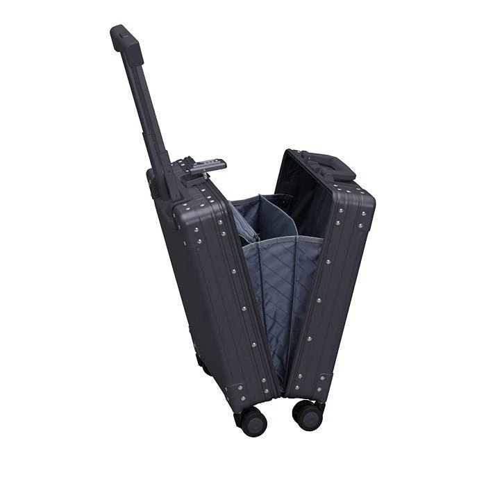 ALEON 20" Aluminum Vertical Spinner Carry On Suitcase 2