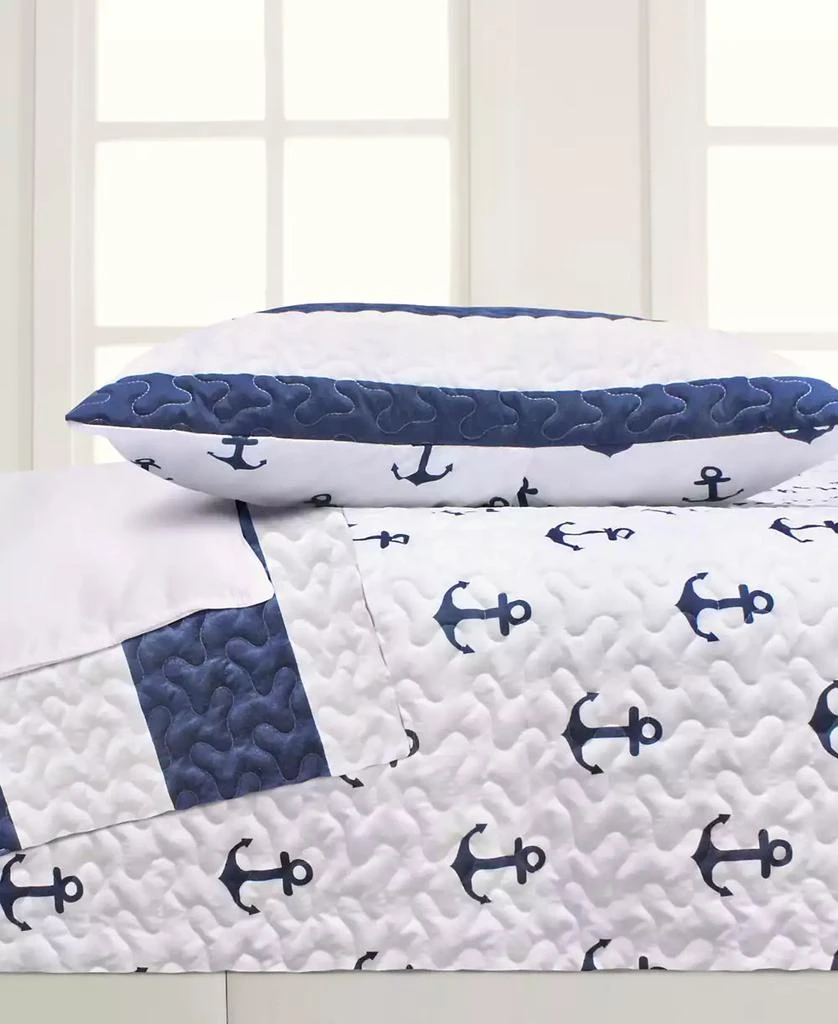 Elise and James Home Hallie Nautical Reversible 2-Piece Quilt Set 3