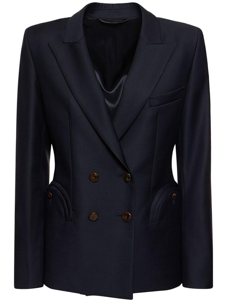 BLAZÉ MILANO First Class Charmer Wool & Mohair Blazer