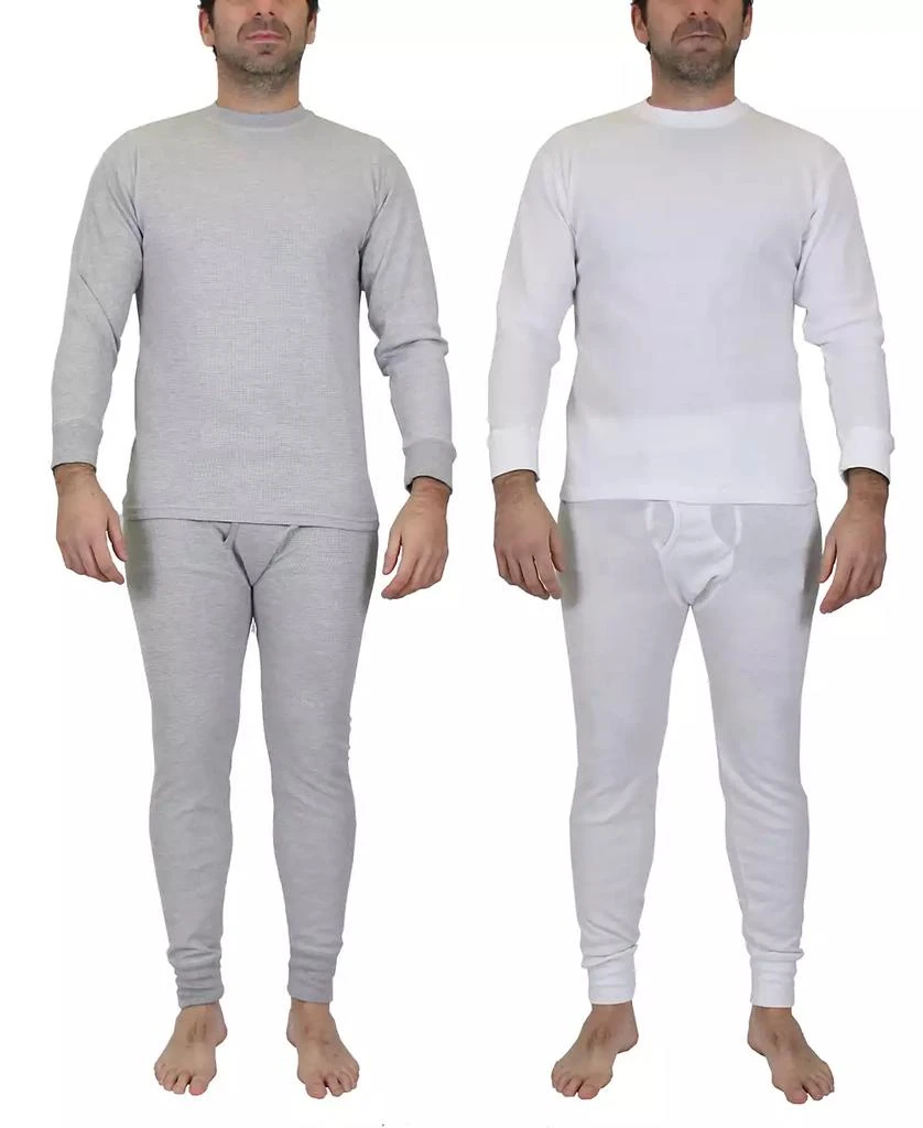 Galaxy By Harvic Men's Winter Thermal Top and Bottom, 4 Piece Set 1