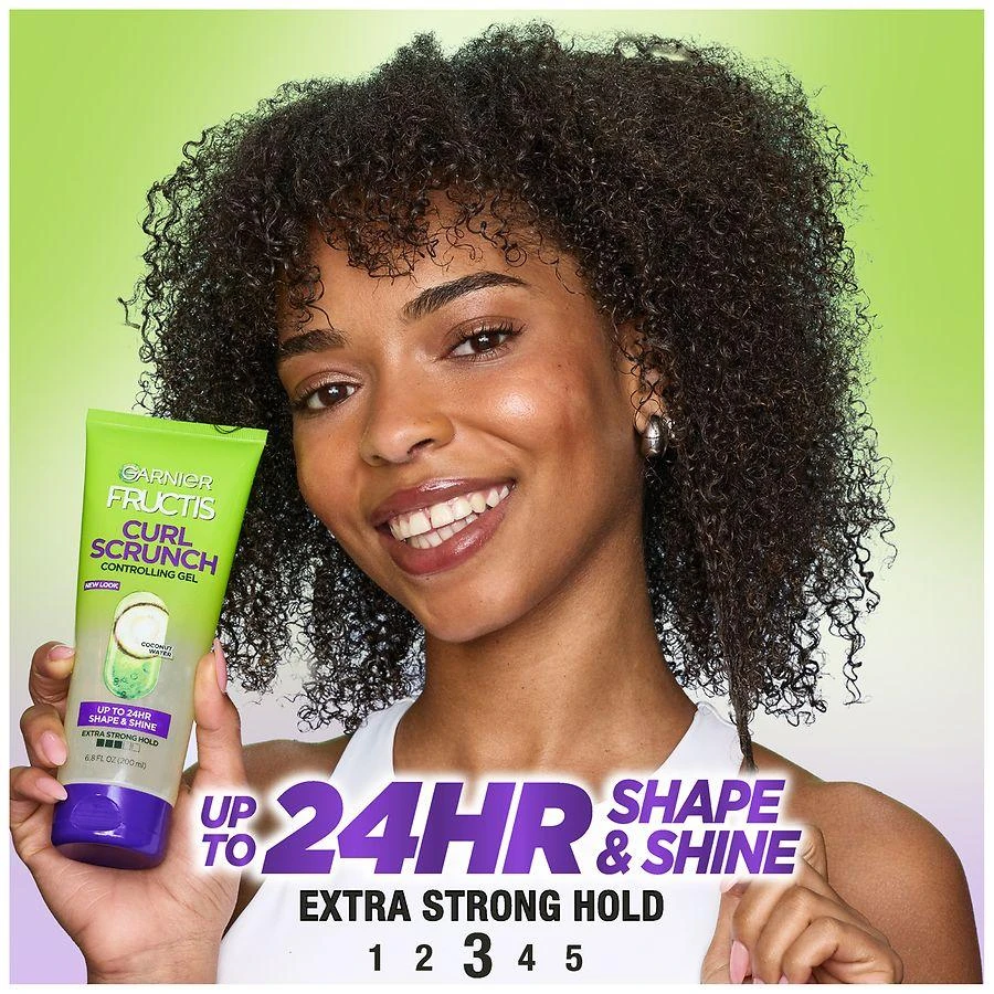Garnier Fructis Curl Scrunch Controlling Gel with Coconut Water, For Curly Hair 11