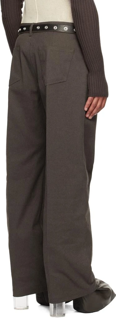 Rick Owens Brown Concordians Geth Jeans 3