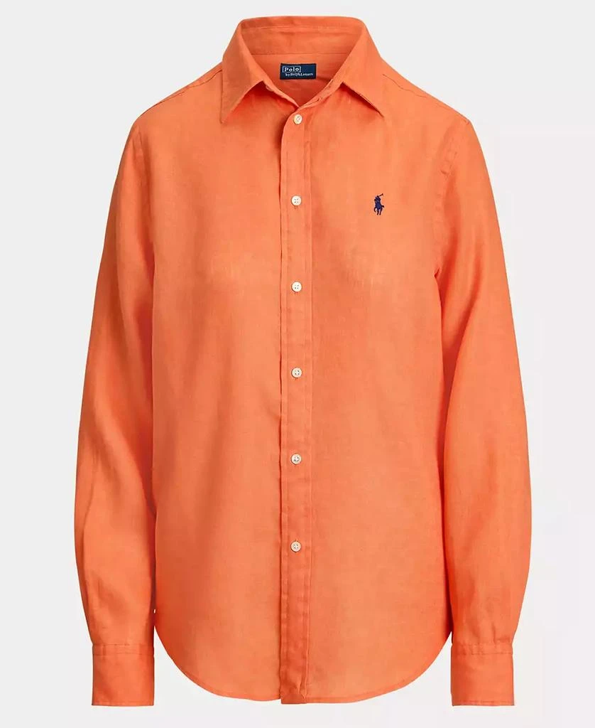 Ralph Lauren Women's Classic-Fit 100% Linen Shirt 2