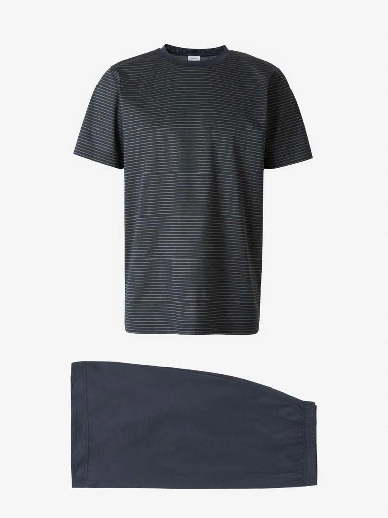 Zimmerli Zimmerli Striped Cotton Pajamas 1