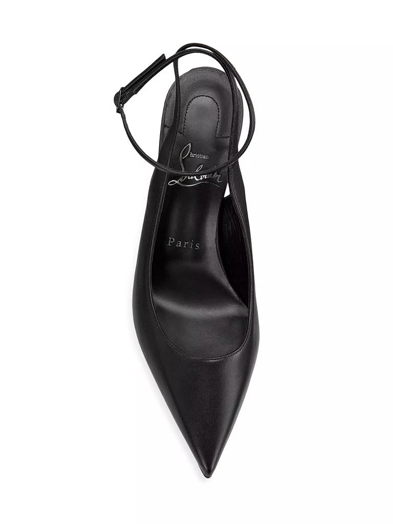 Christian Louboutin Condora Strap 85MM Leather Pumps 7