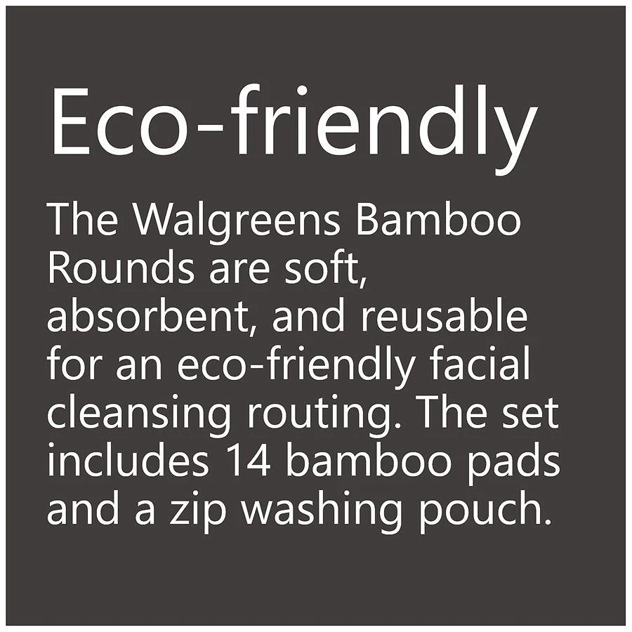Walgreens Reusable Eco-Friendly Bamboo Rounds 3