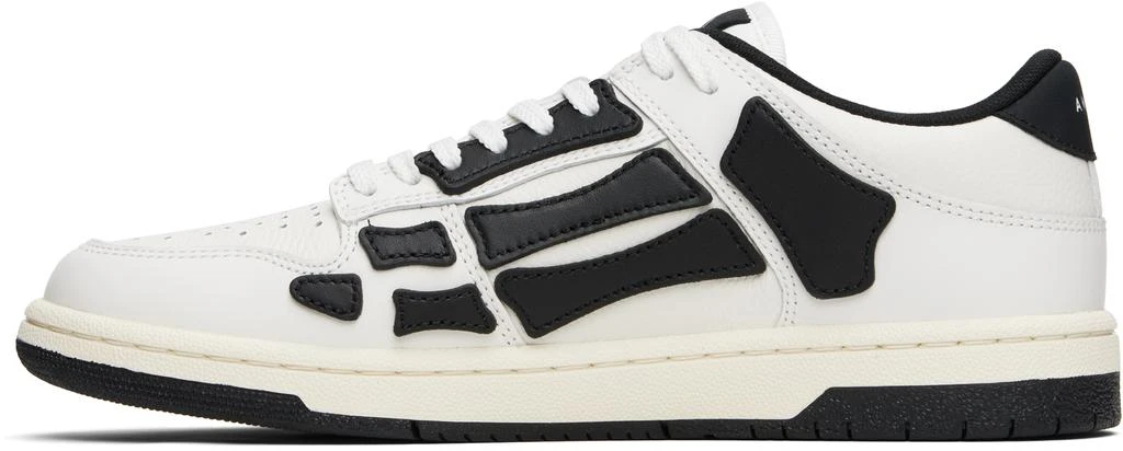 AMIRI Black 
White Skel Top Low Sneakers 3